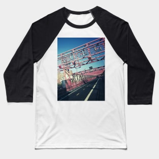 Williamsburg Bridge Baseball T-Shirt